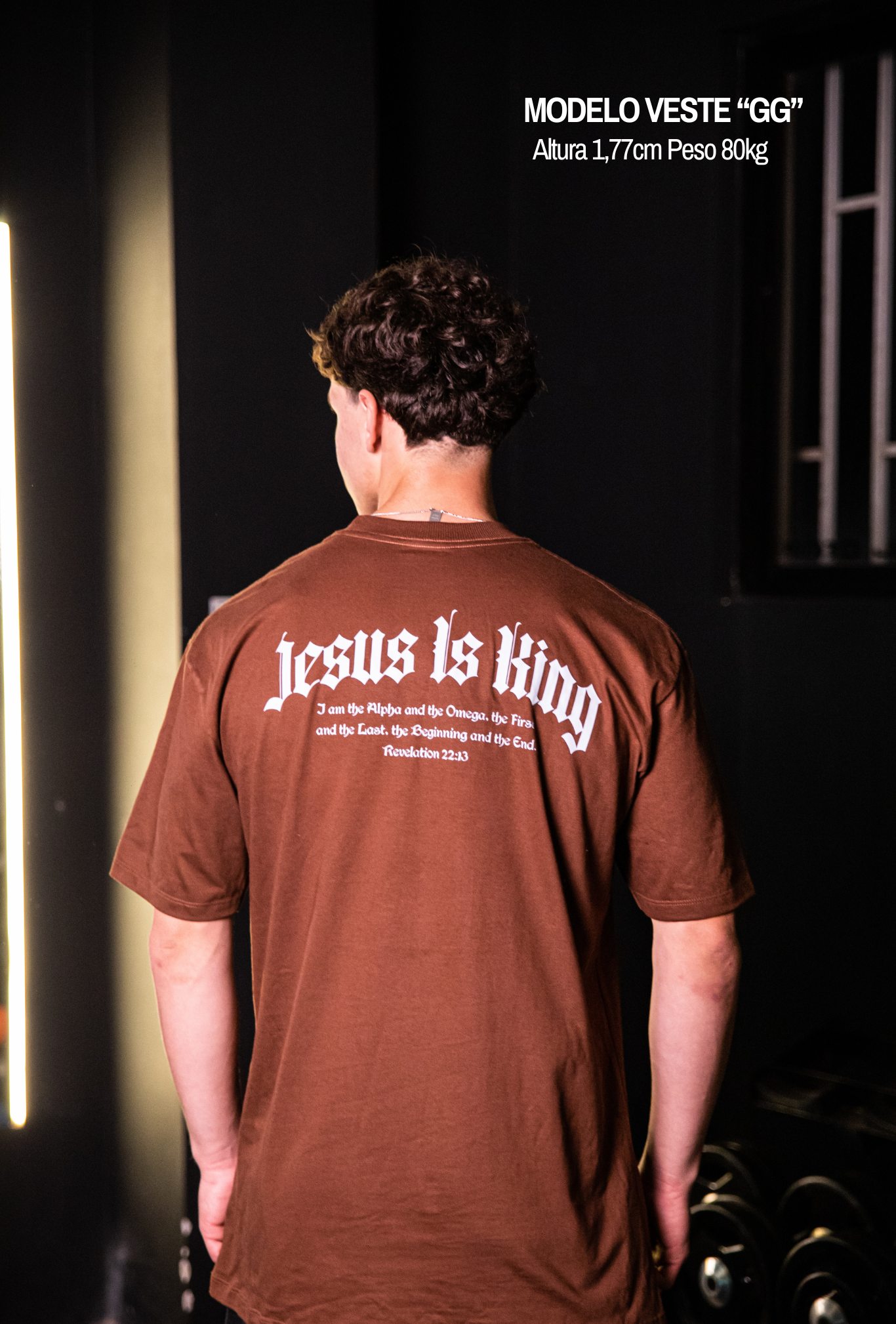 Kit 2 camisetas - Jesus Is King + Man Of God