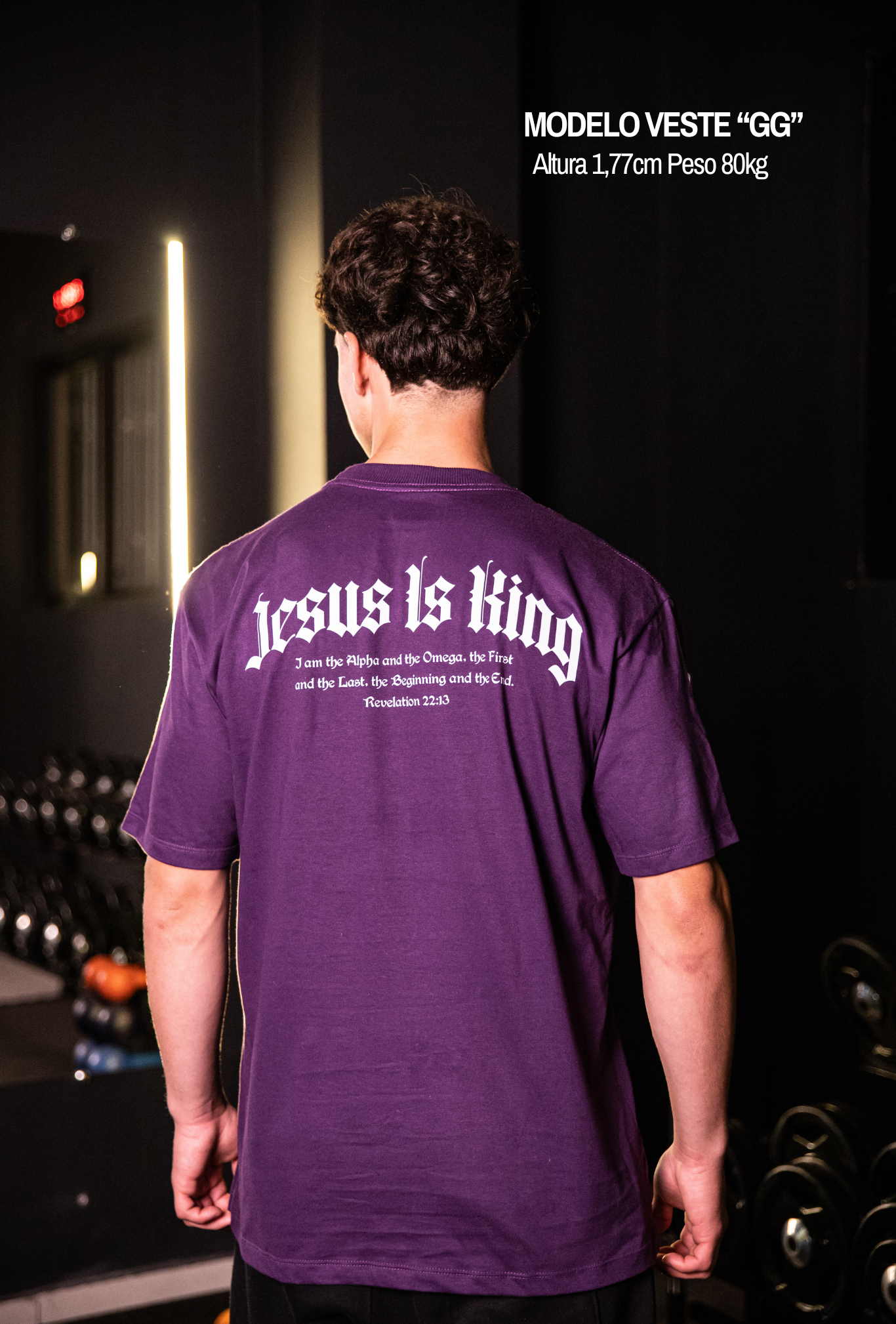 Kit 2 camisetas - Jesus Is King + Man Of God