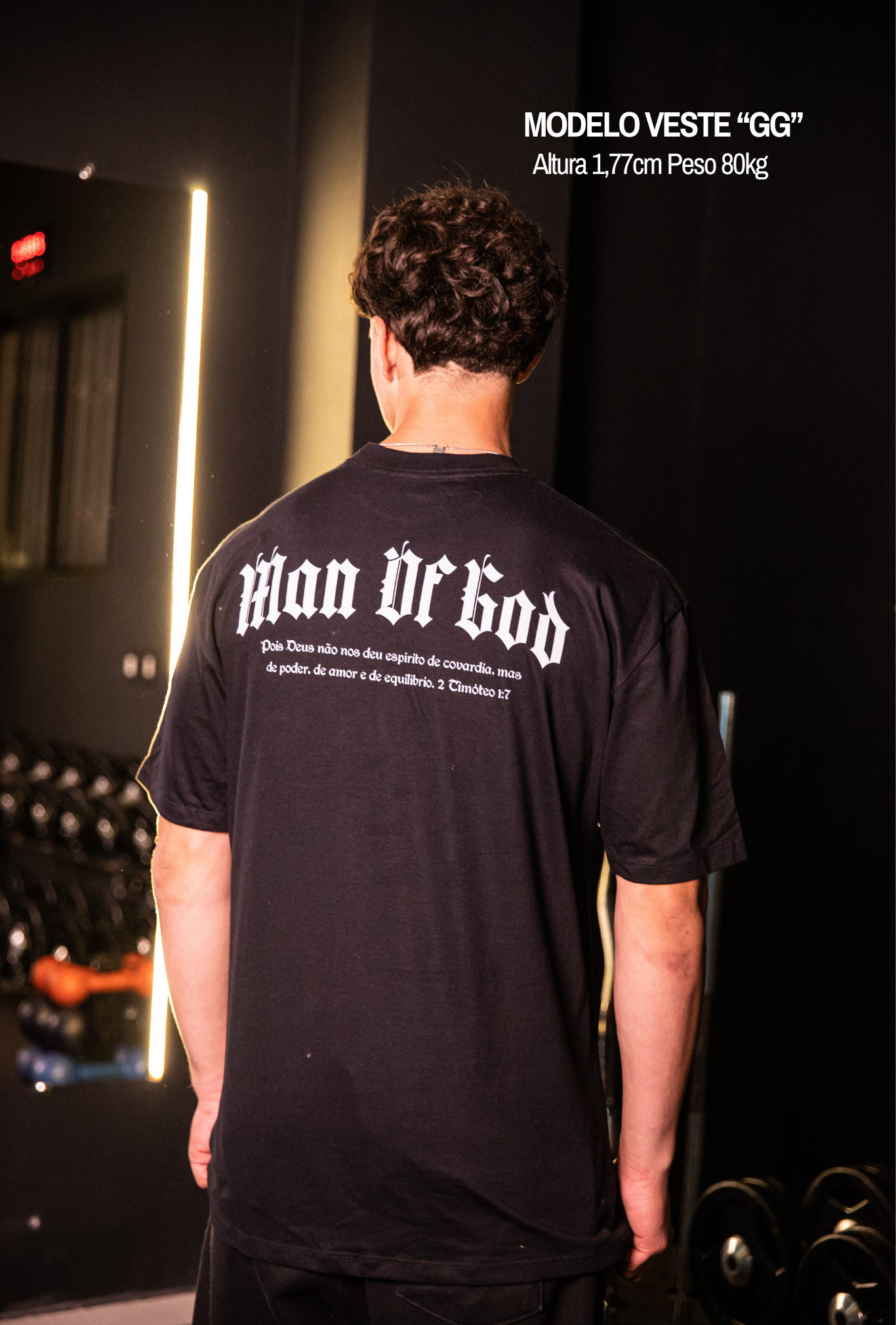 Oversized - Man Of God - Black