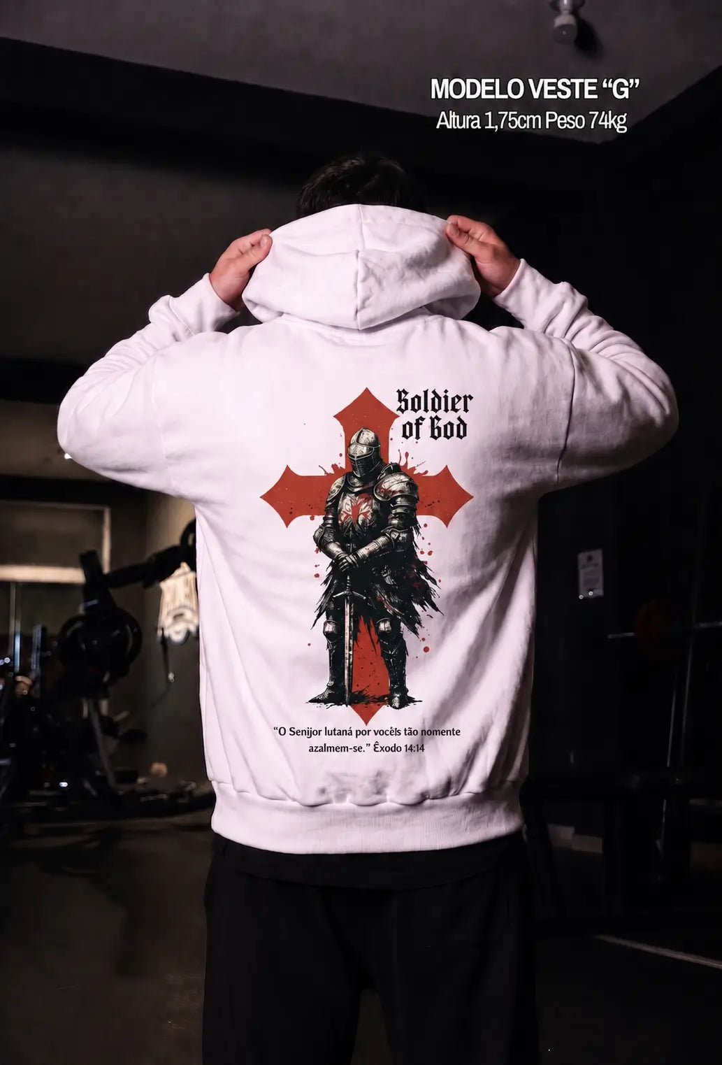 Moletom Soldier Of God