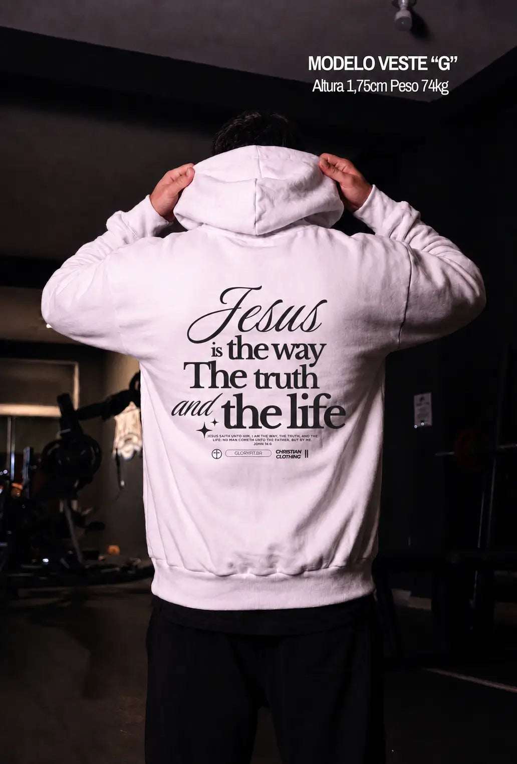 Moletom Jesus Is The Life
