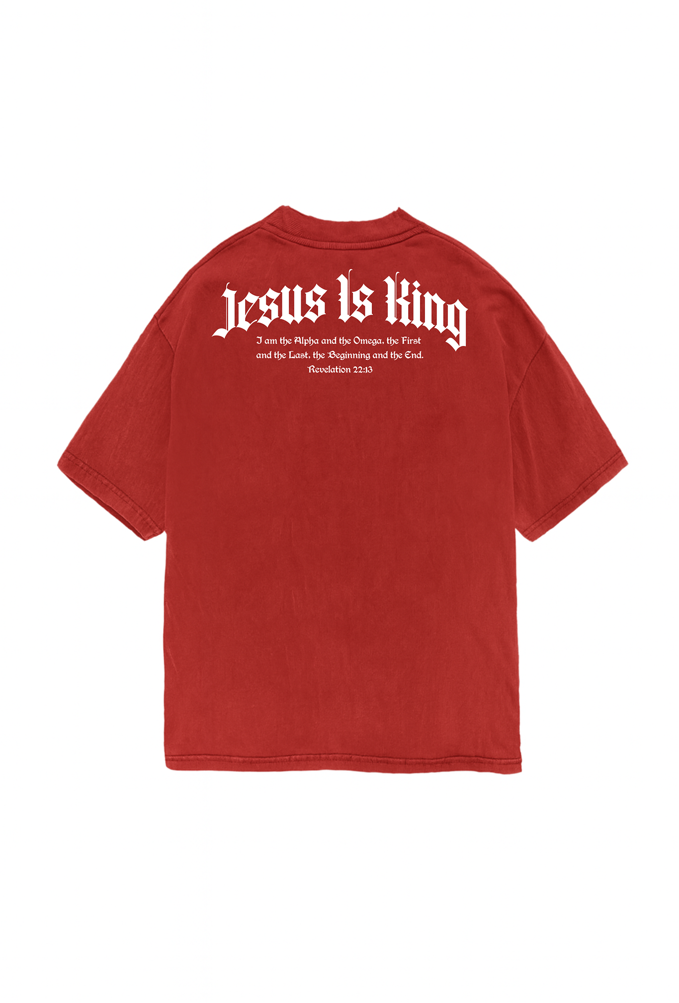 Super Oversized Premium - Jesus Is King - Chumbo