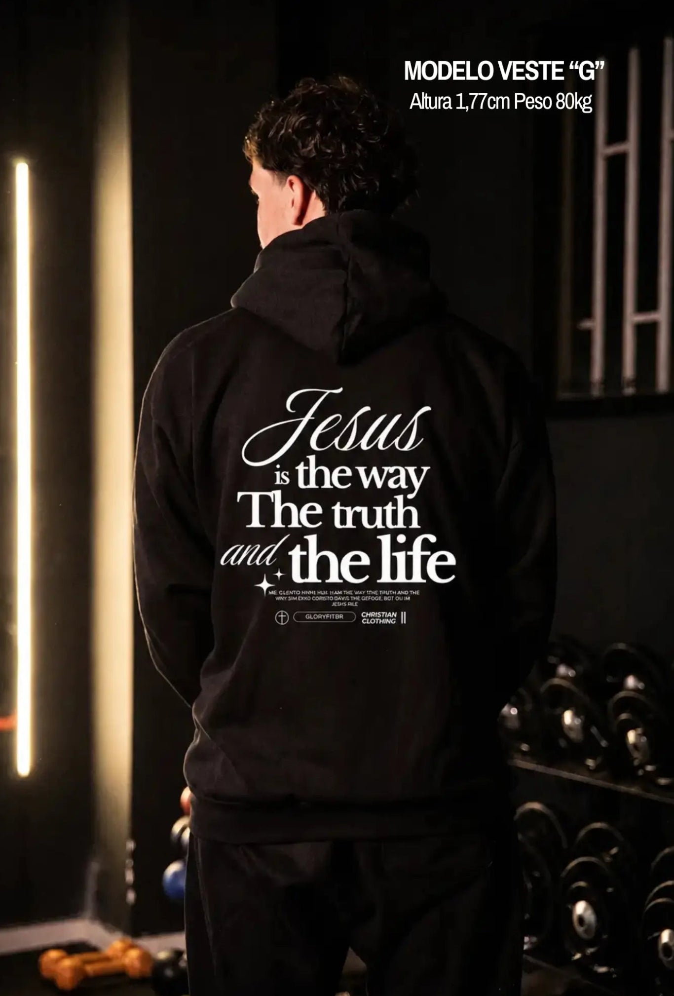 Moletom Jesus Is The Life