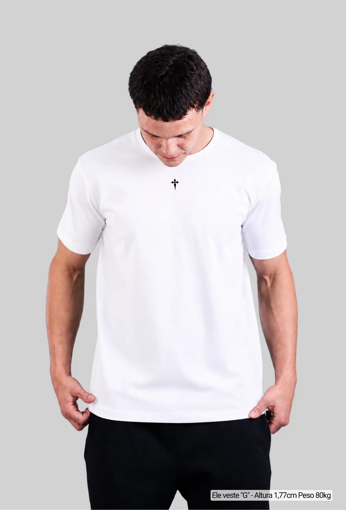 Camiseta basic premium - Minimal Cross