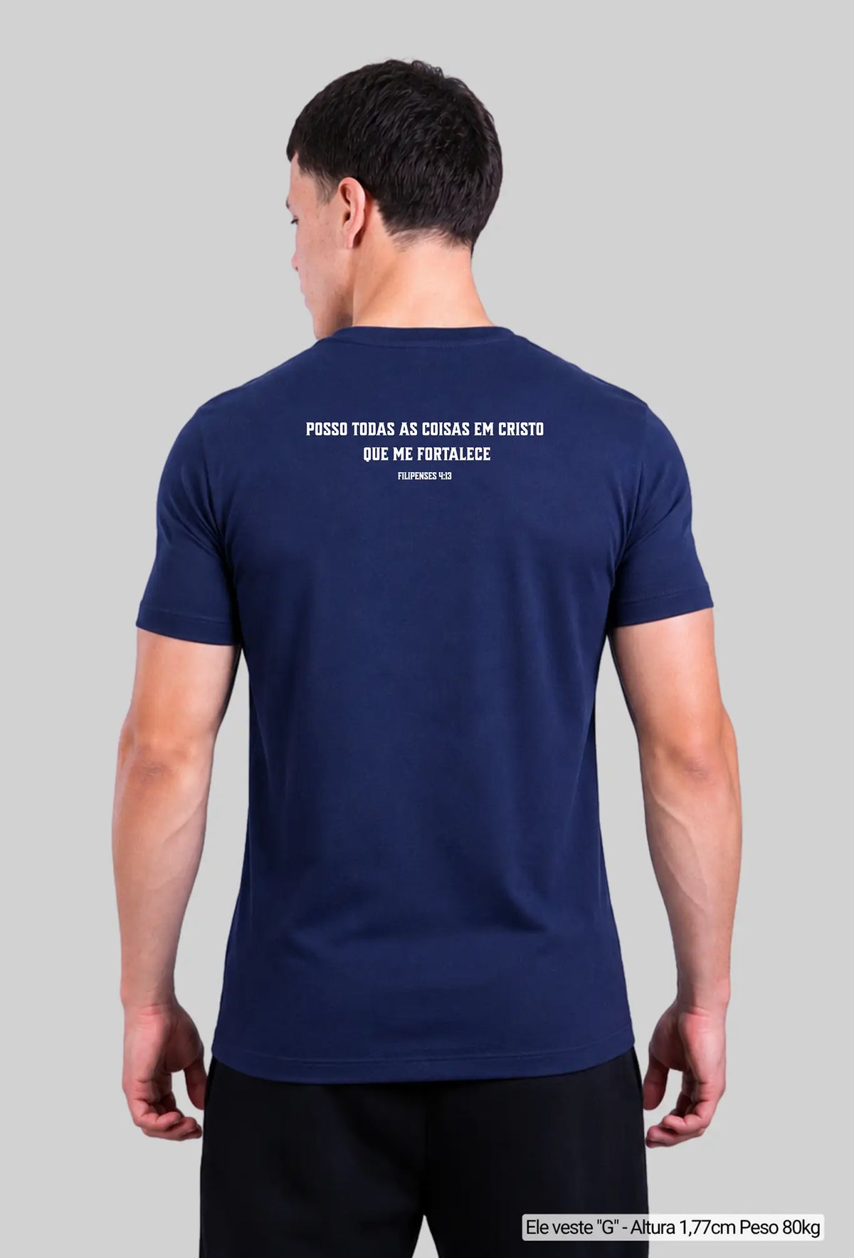 Camiseta basic premium - Filipenses 4:13