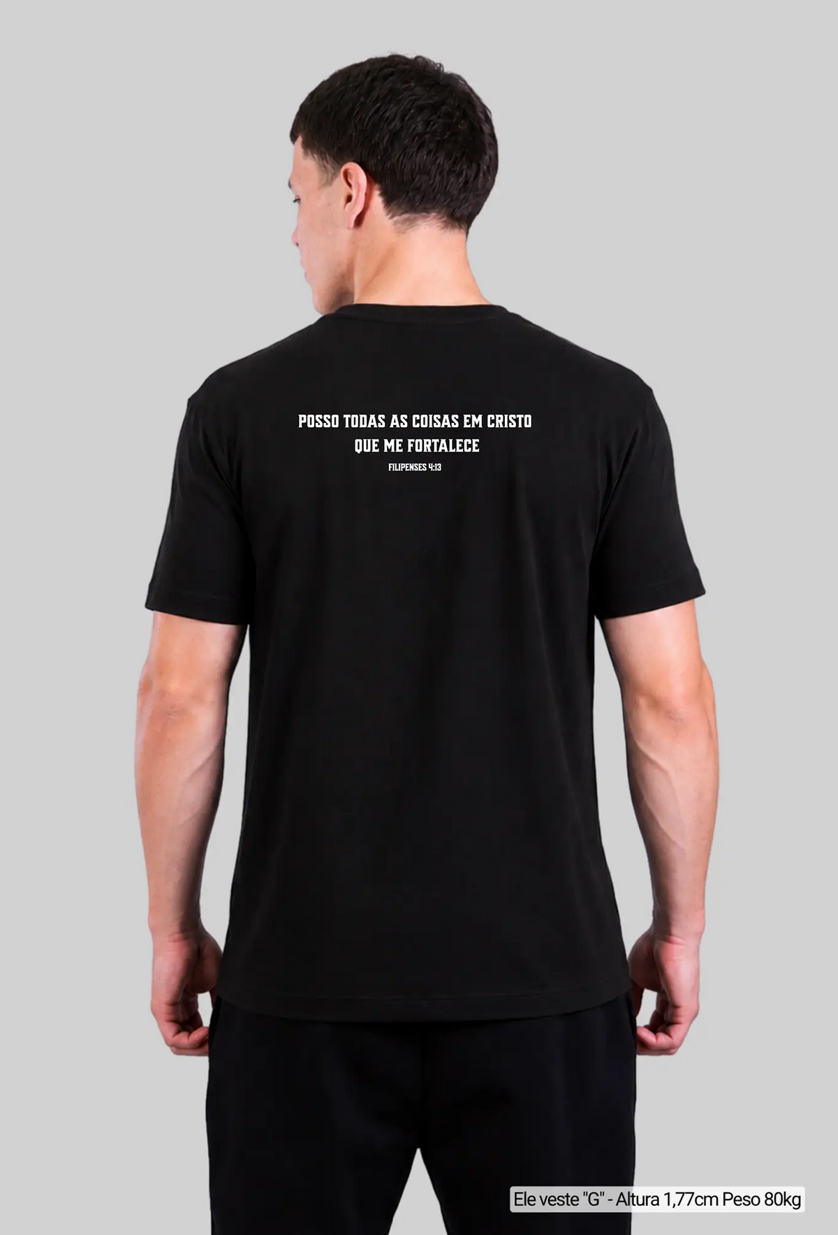 Camiseta basic premium - Filipenses 4:13