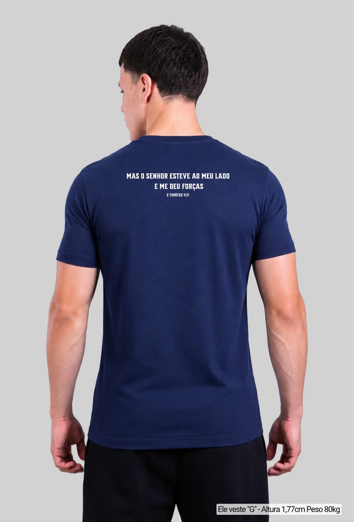 Camiseta Basic Premium - 2 Timóteo 4:17