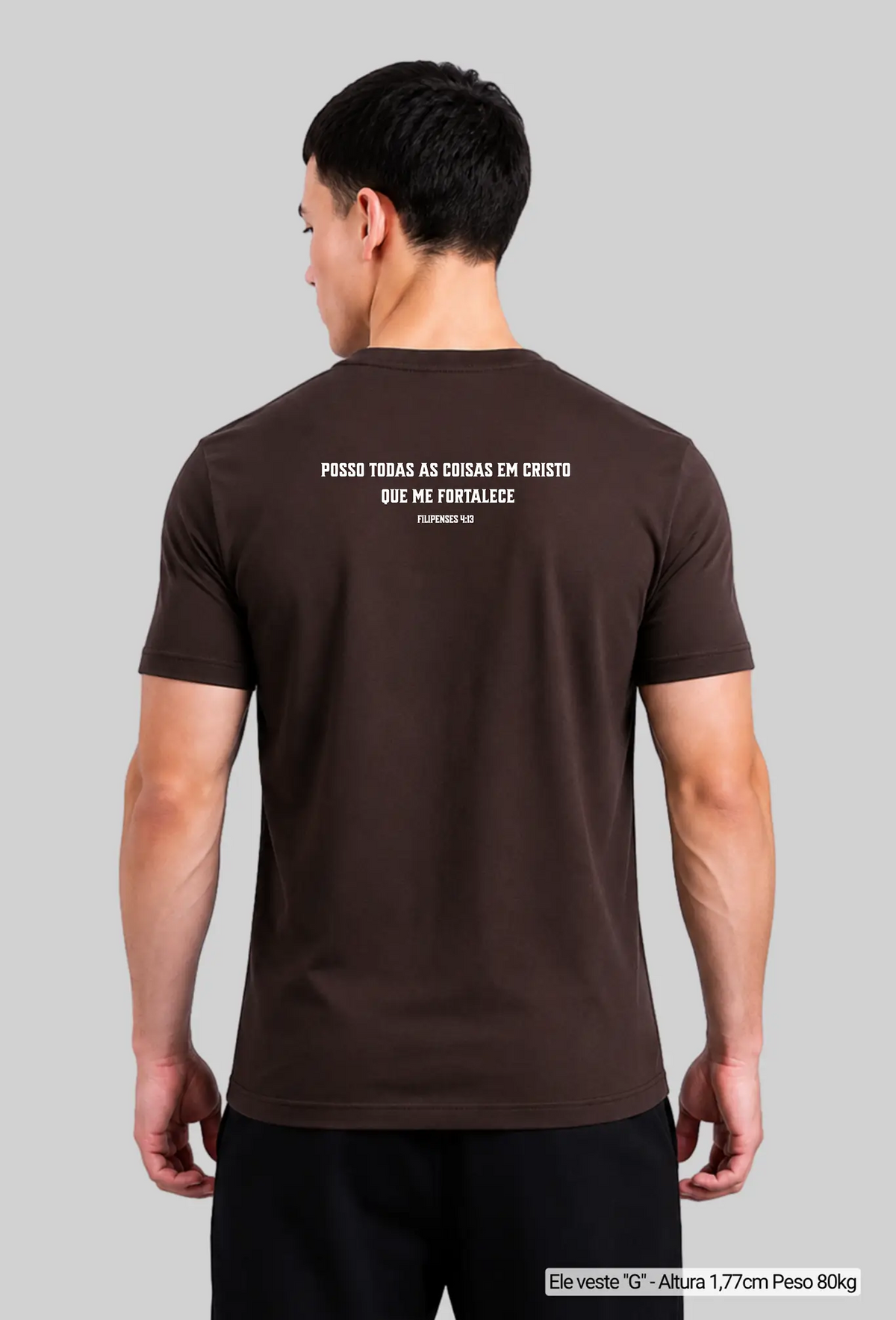 Camiseta basic premium - Filipenses 4:13