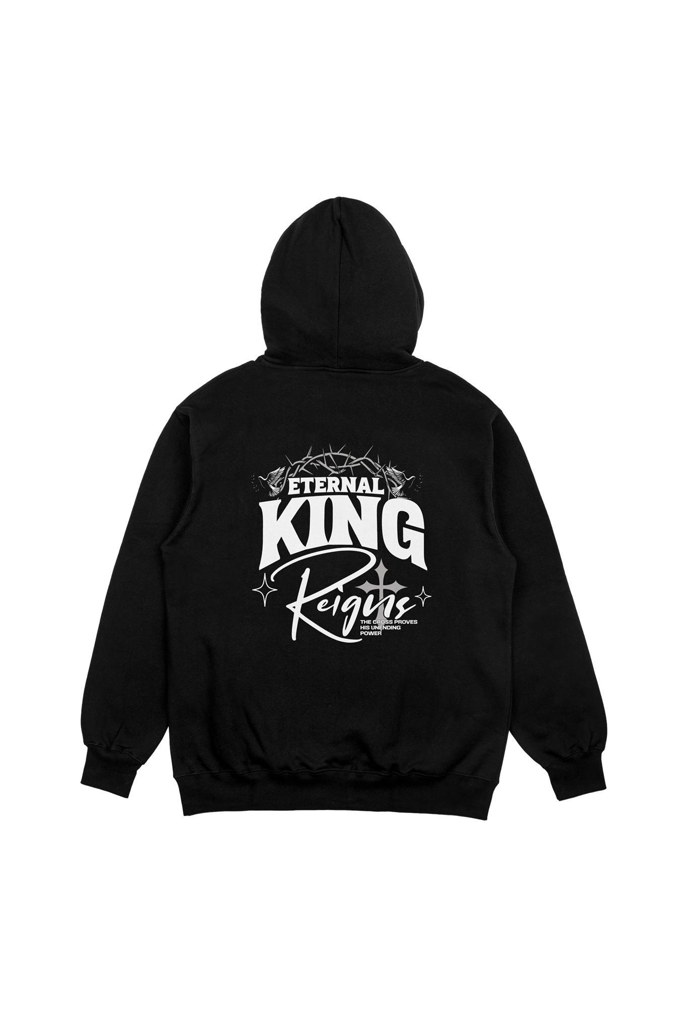 KIT 1 Moletom Eternal King + 1 Over Jesus Is King