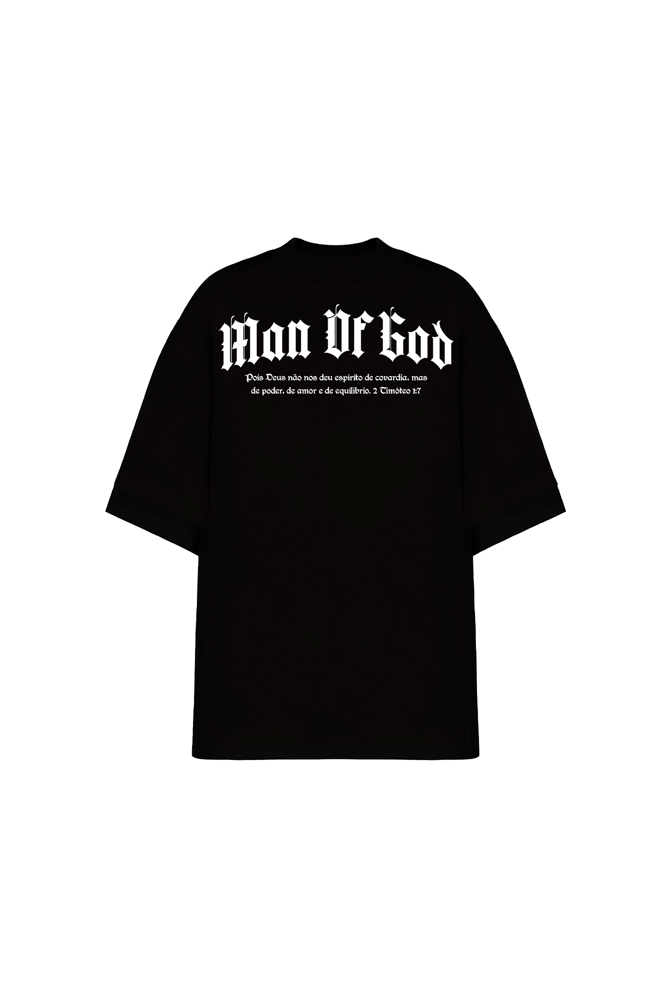 Oversized - Man Of God - Black