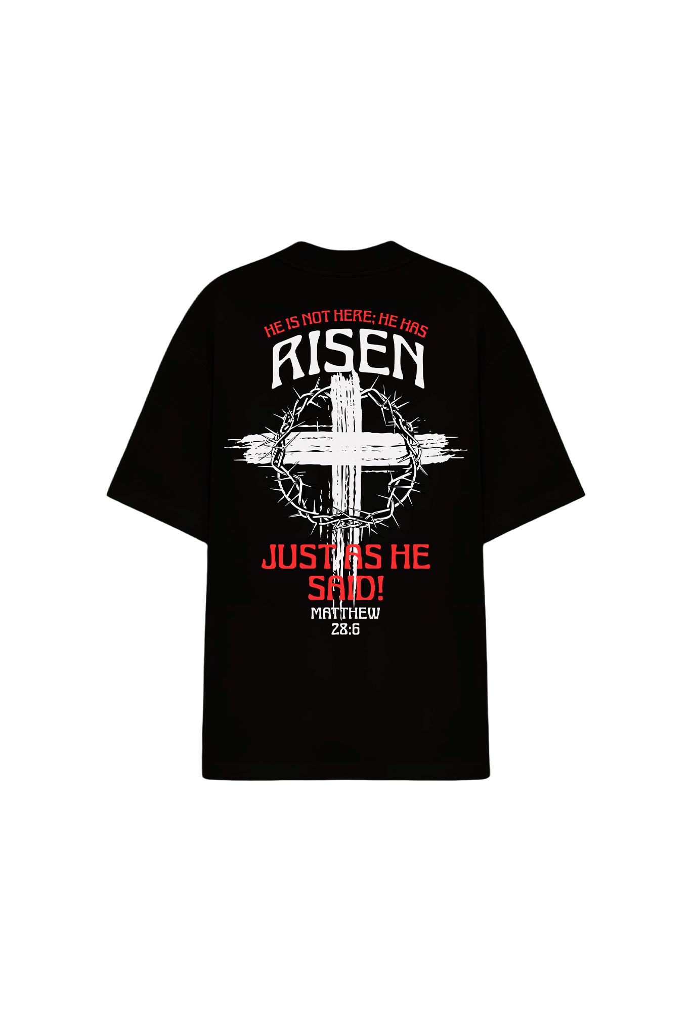Oversized - Risen - Black