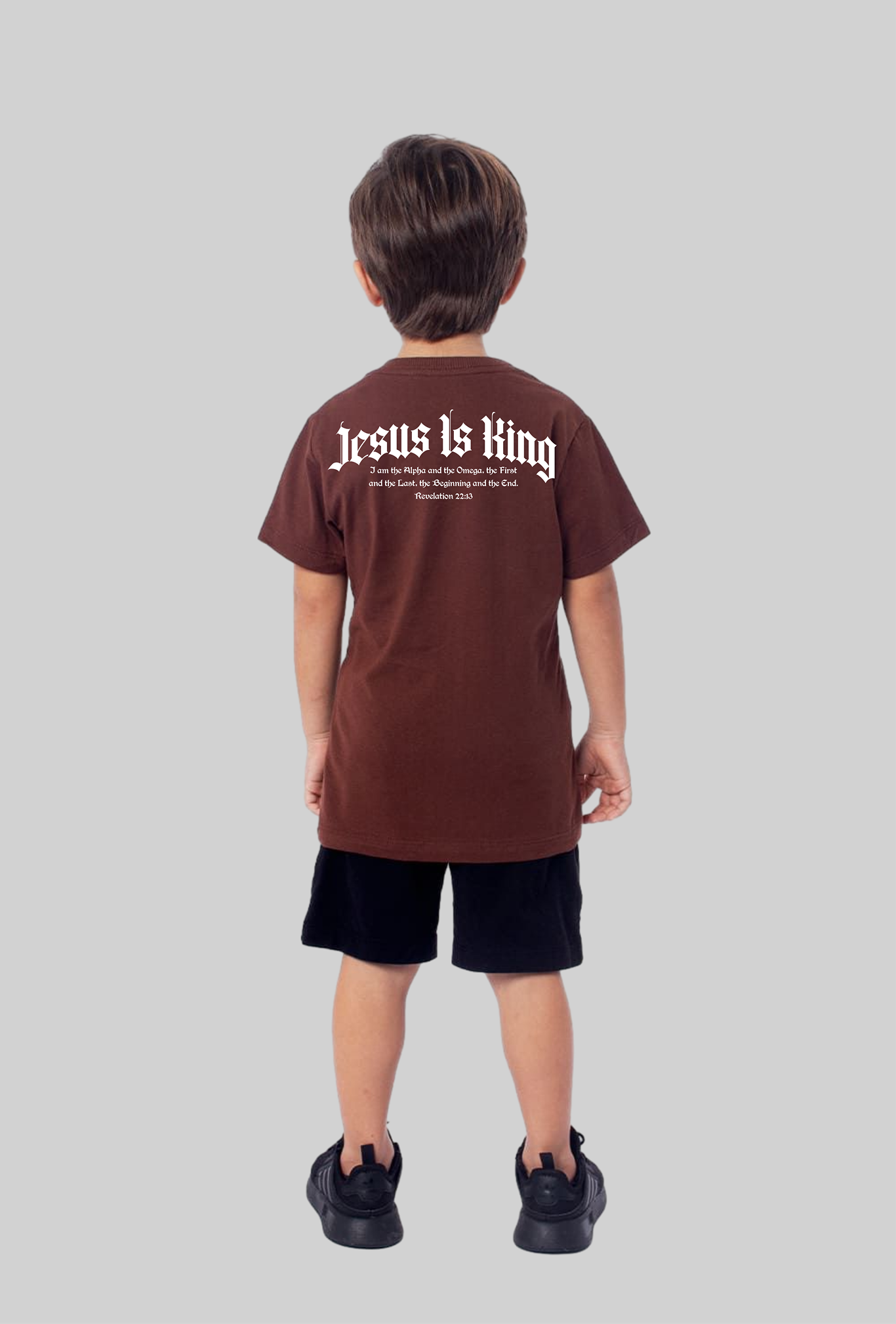 Camiseta infantil - Jesus is King