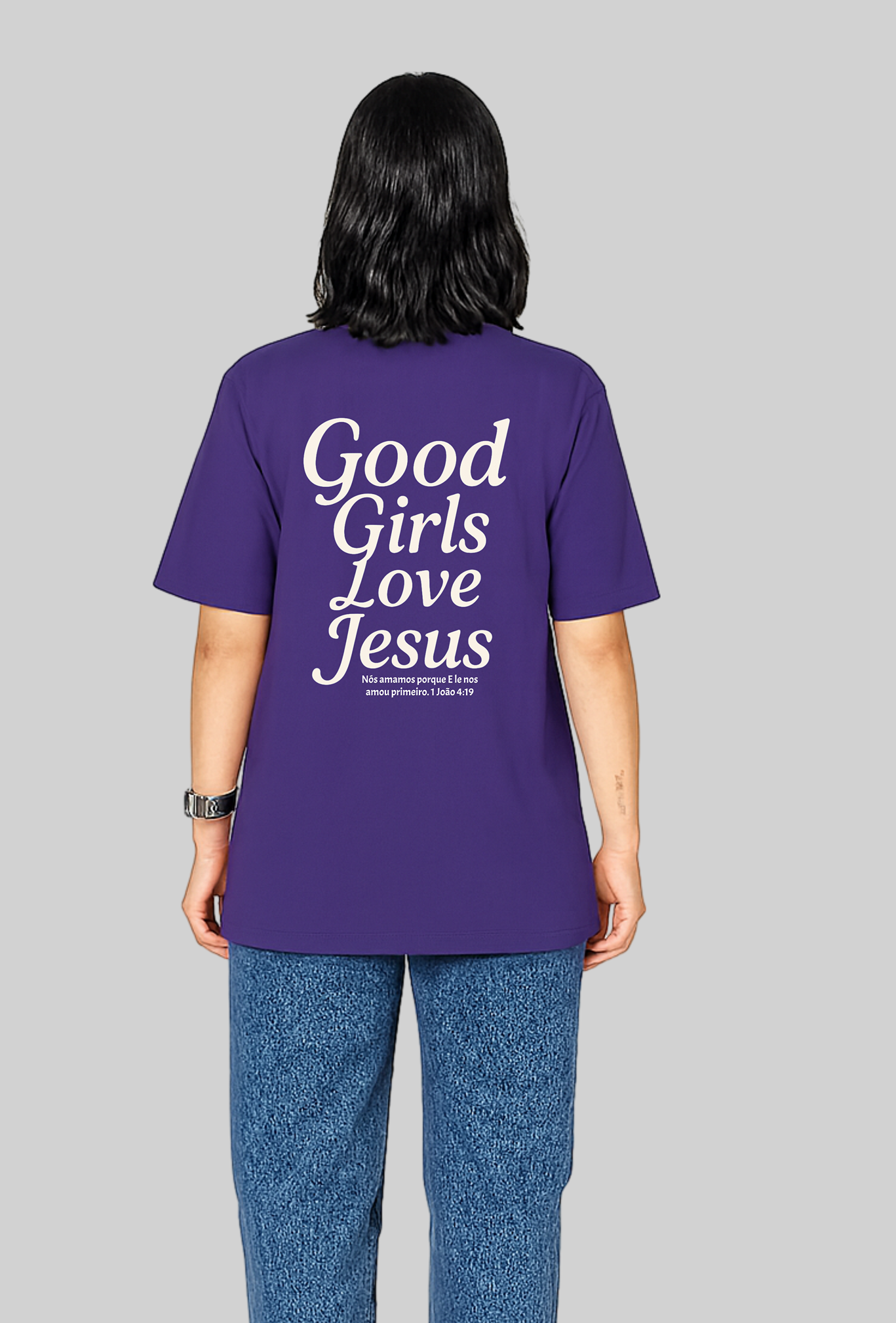 Camiseta Oversized - Girls Love Jesus