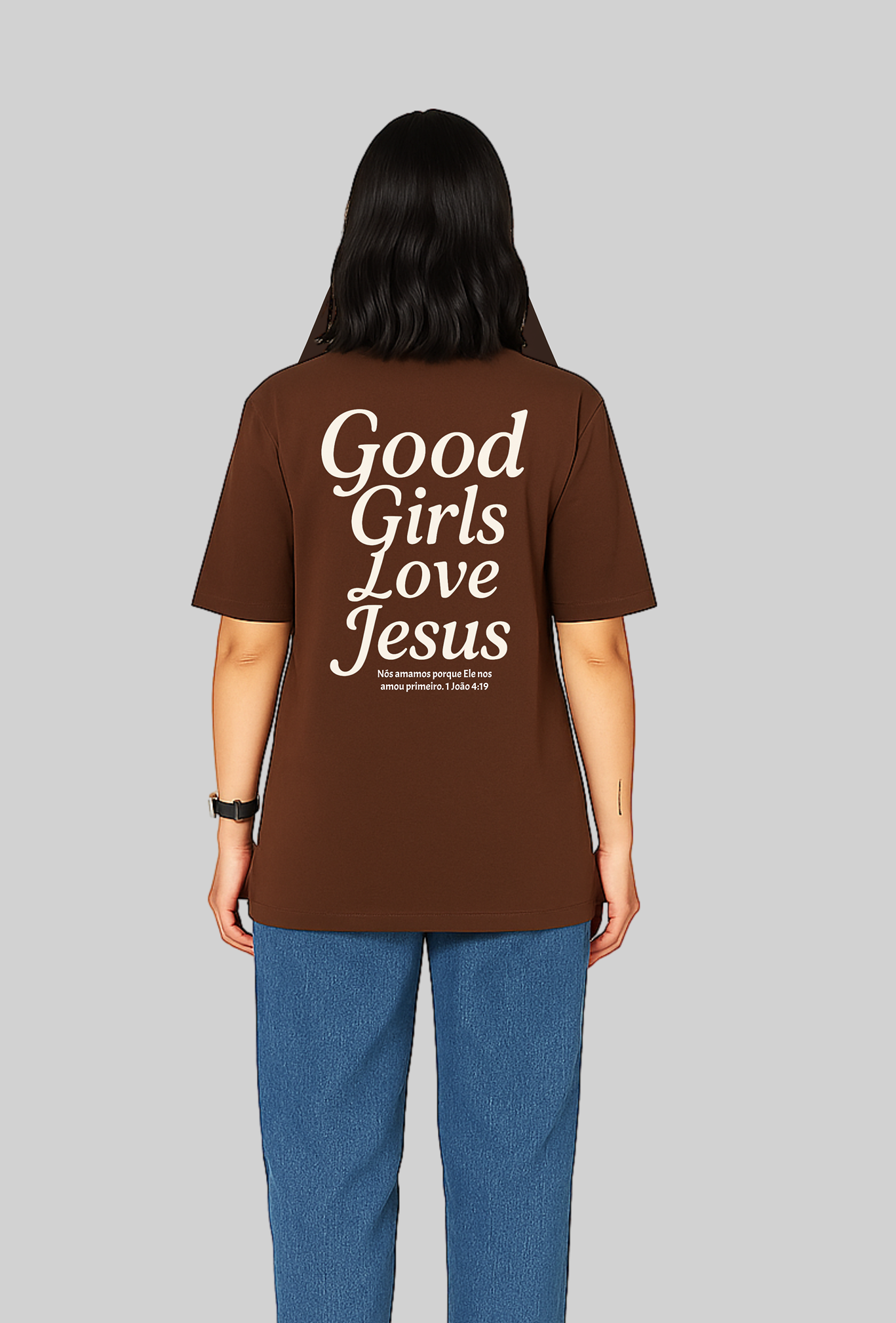 Camiseta Oversized - Girls Love Jesus