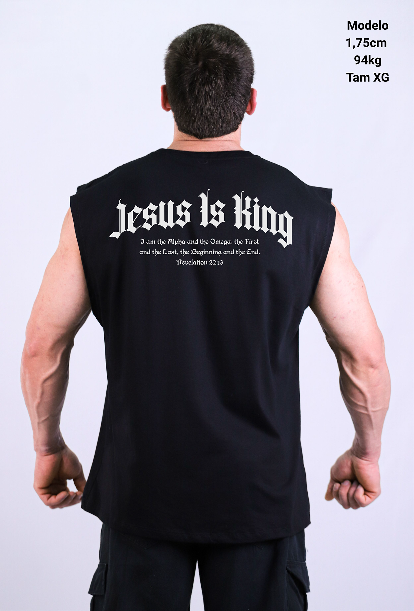 Regata Oversized - Jesus Is King - Black