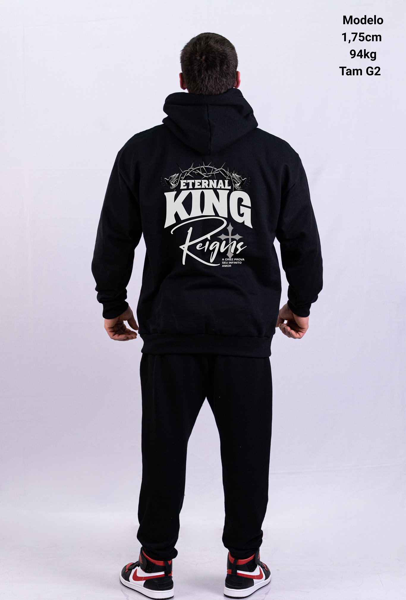 Moletom Eternal King - Black