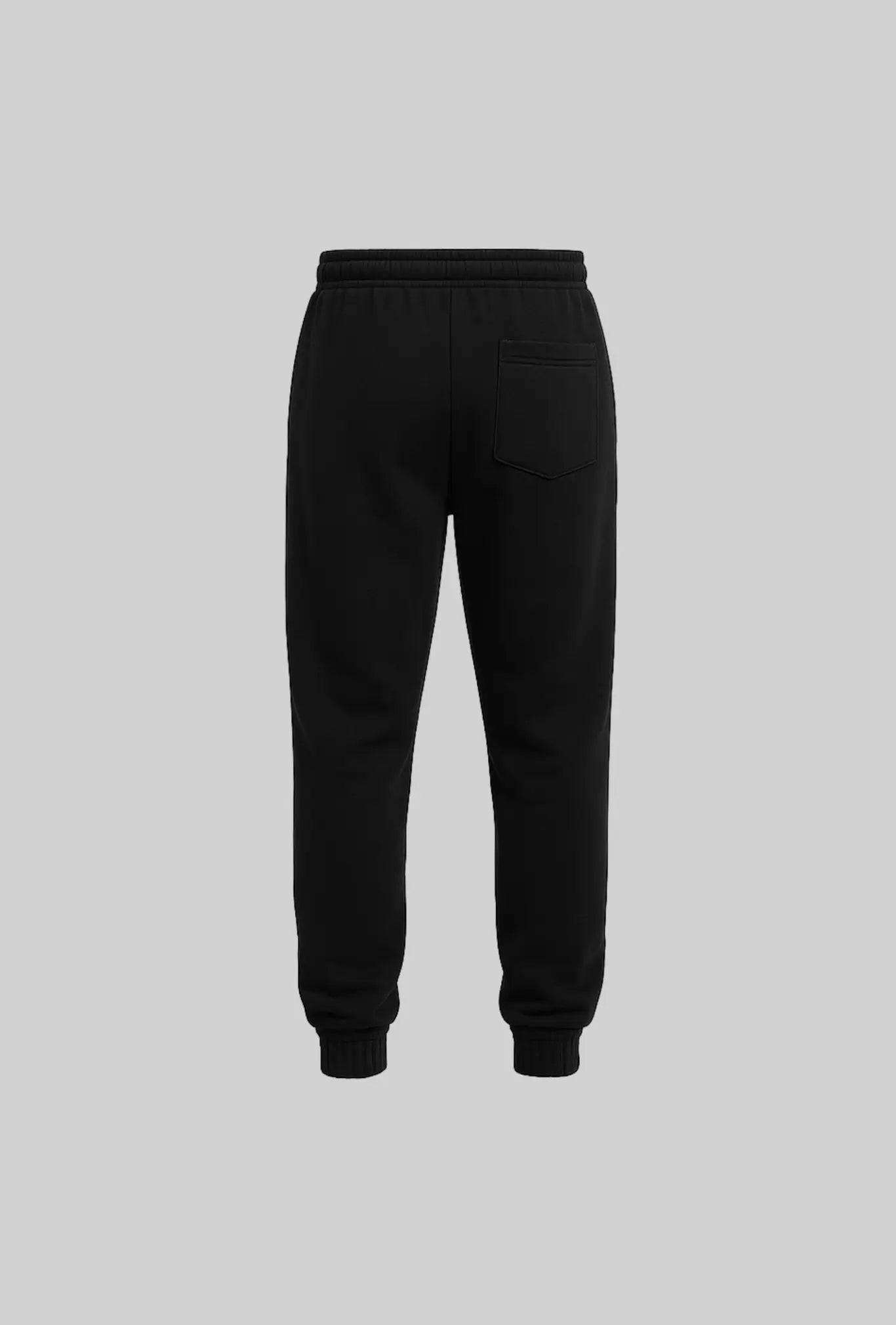 Calça moletom GLORYFIT Sword vista pelas costas no mockup