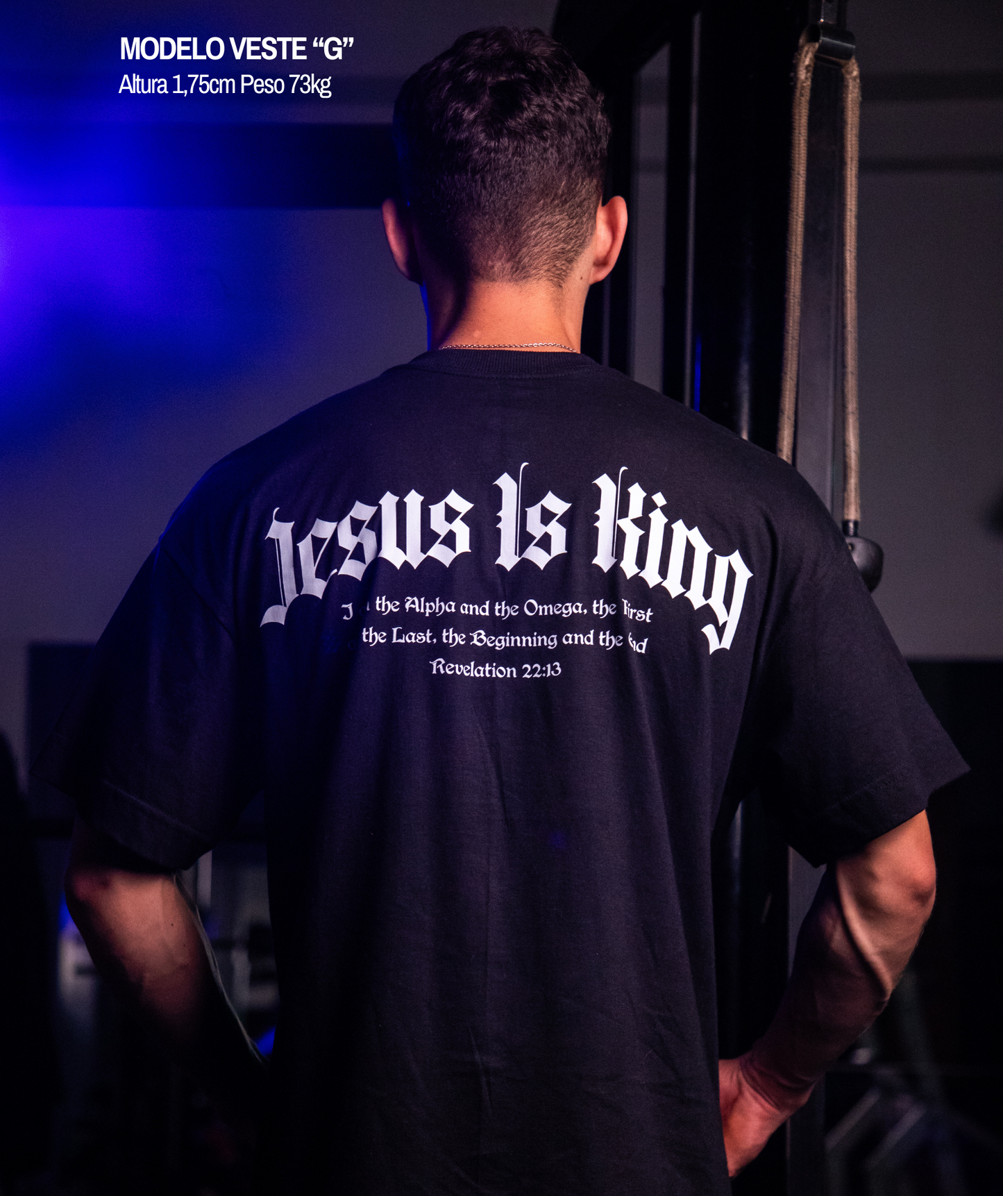 Kit 2 camisetas - Jesus Is King