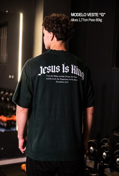 Super Oversized Premium - Jesus Is King - Chumbo
