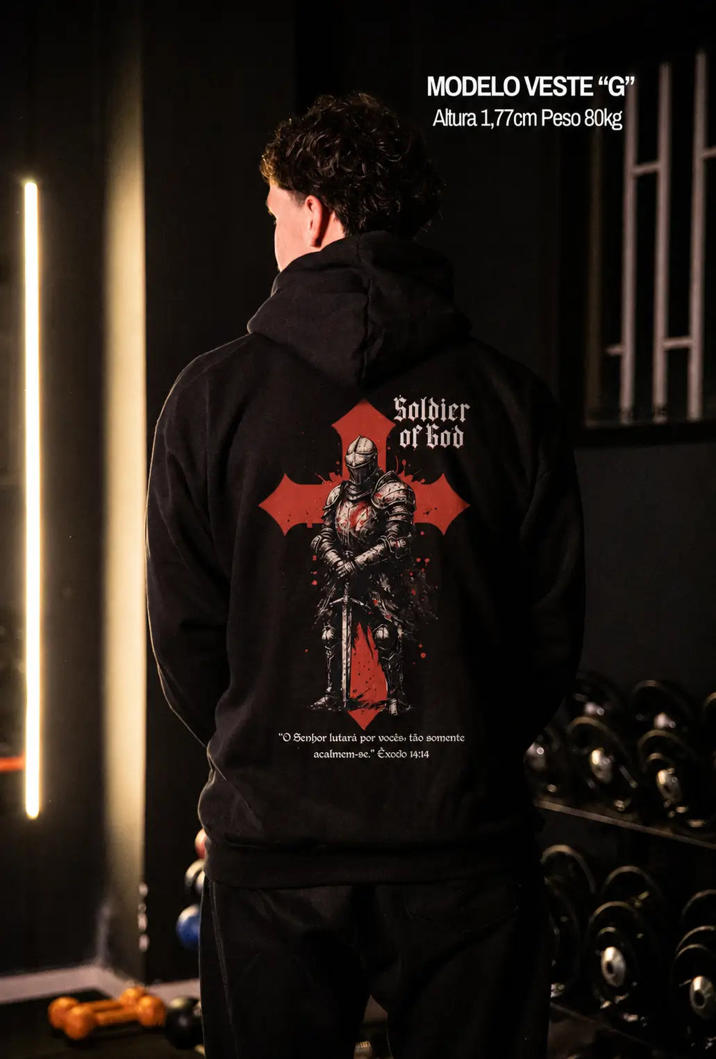Moletom Soldier Of God