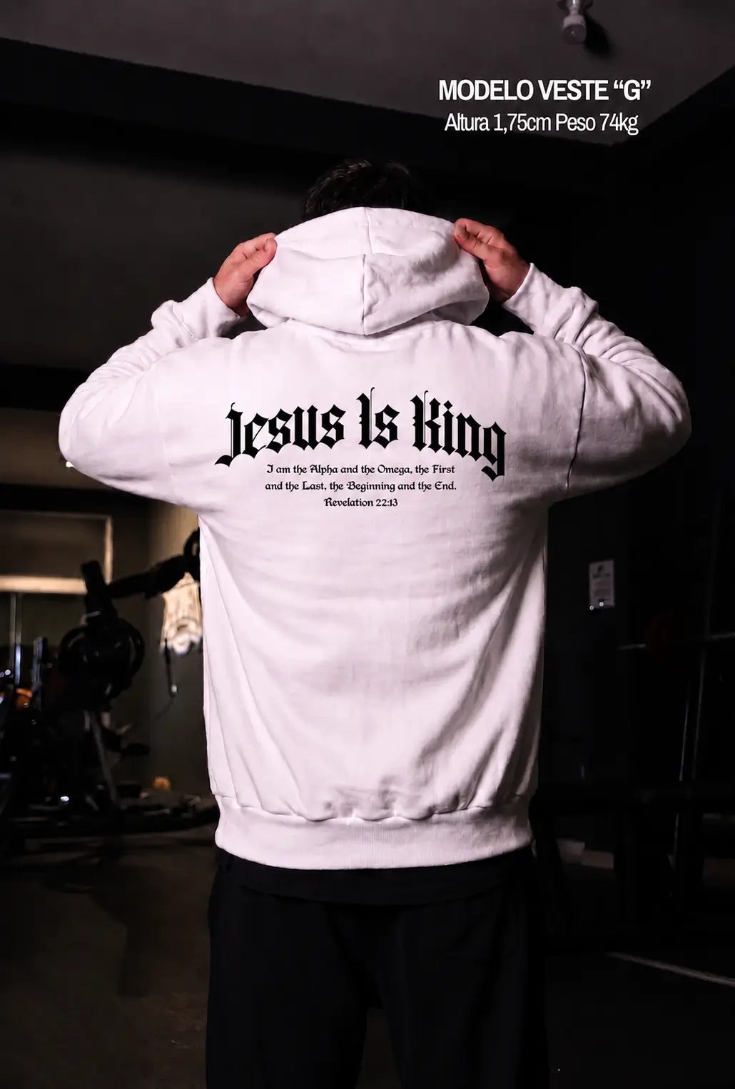 Moletom Jesus Is King