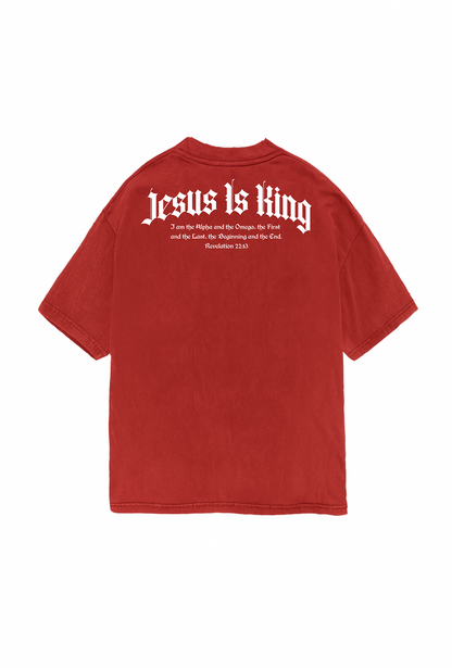 Super Oversized Premium - Jesus Is King - Chumbo