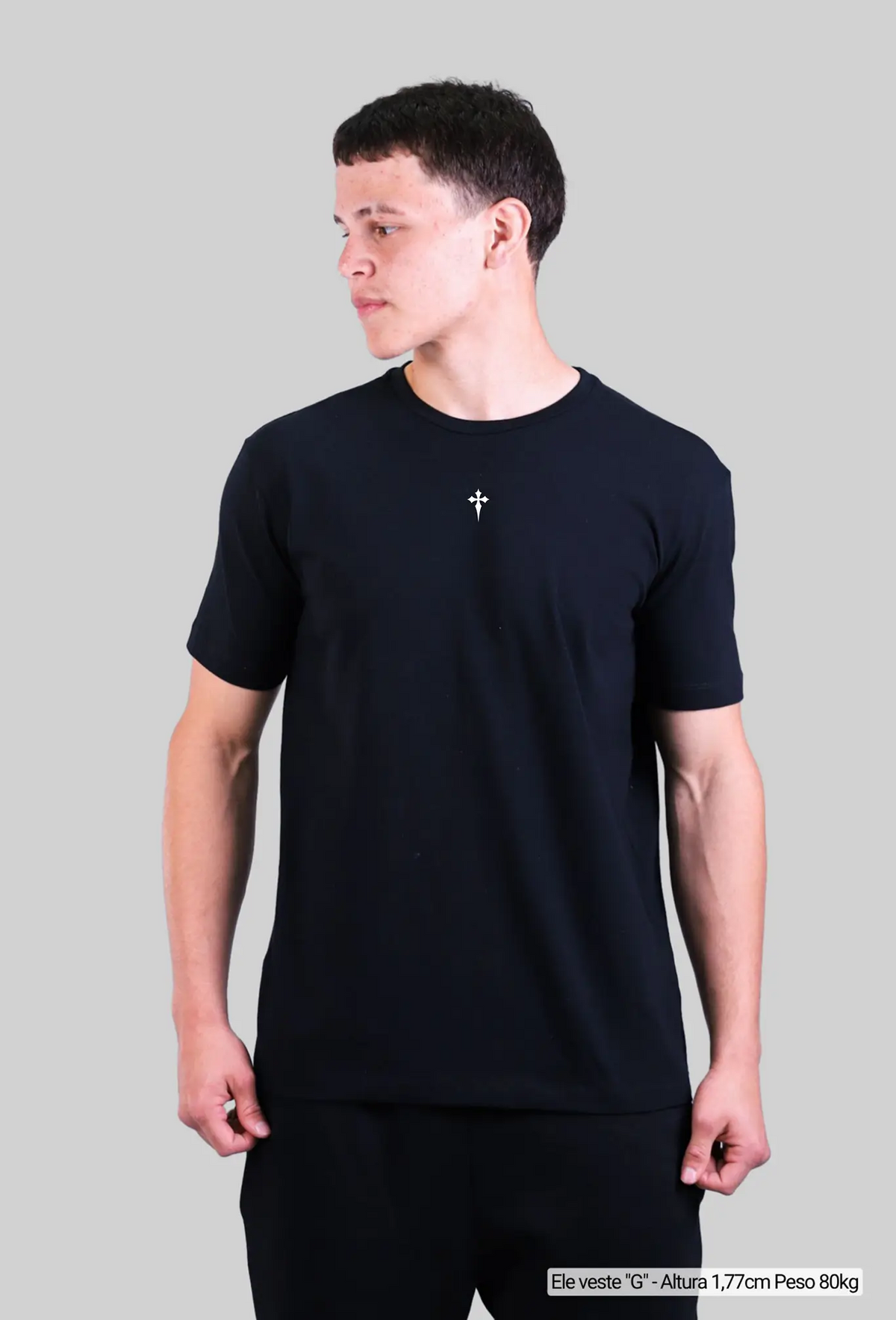 Camiseta basic premium - Minimal Cross