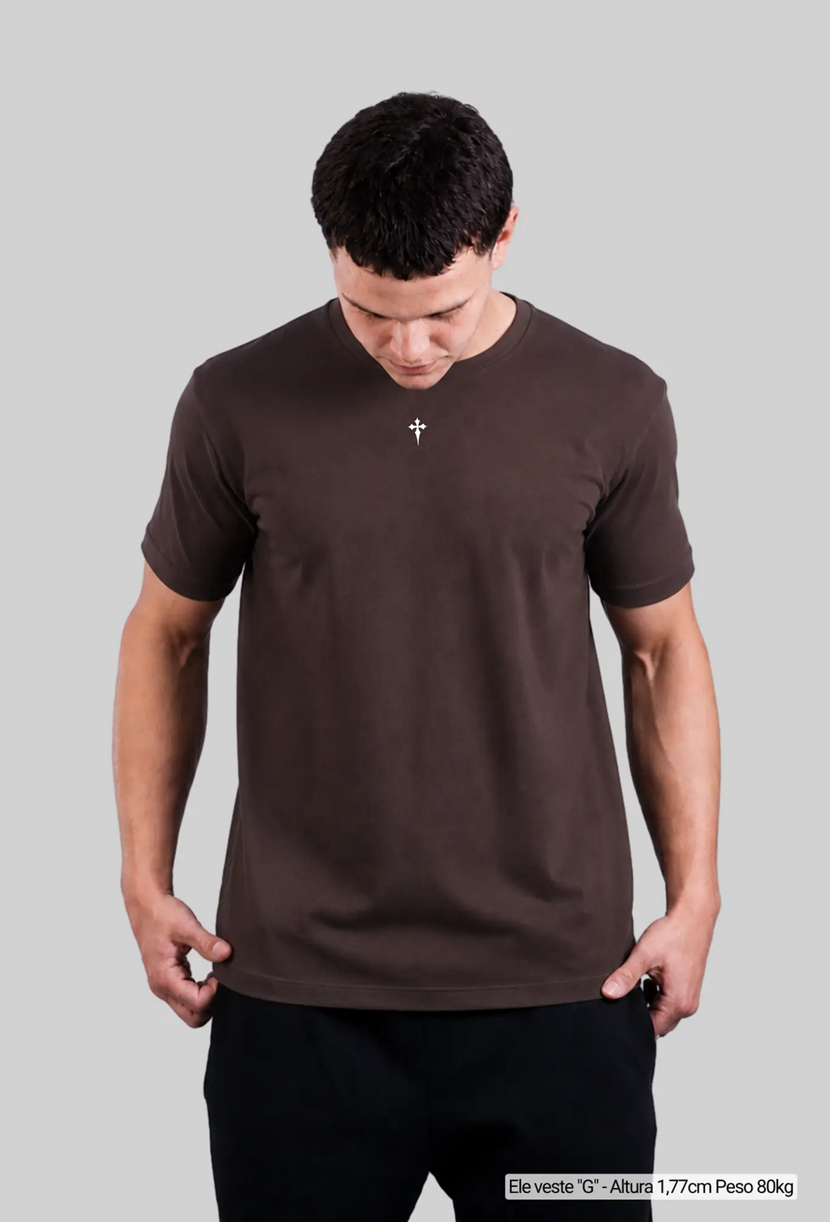 Camiseta basic premium - Minimal Cross