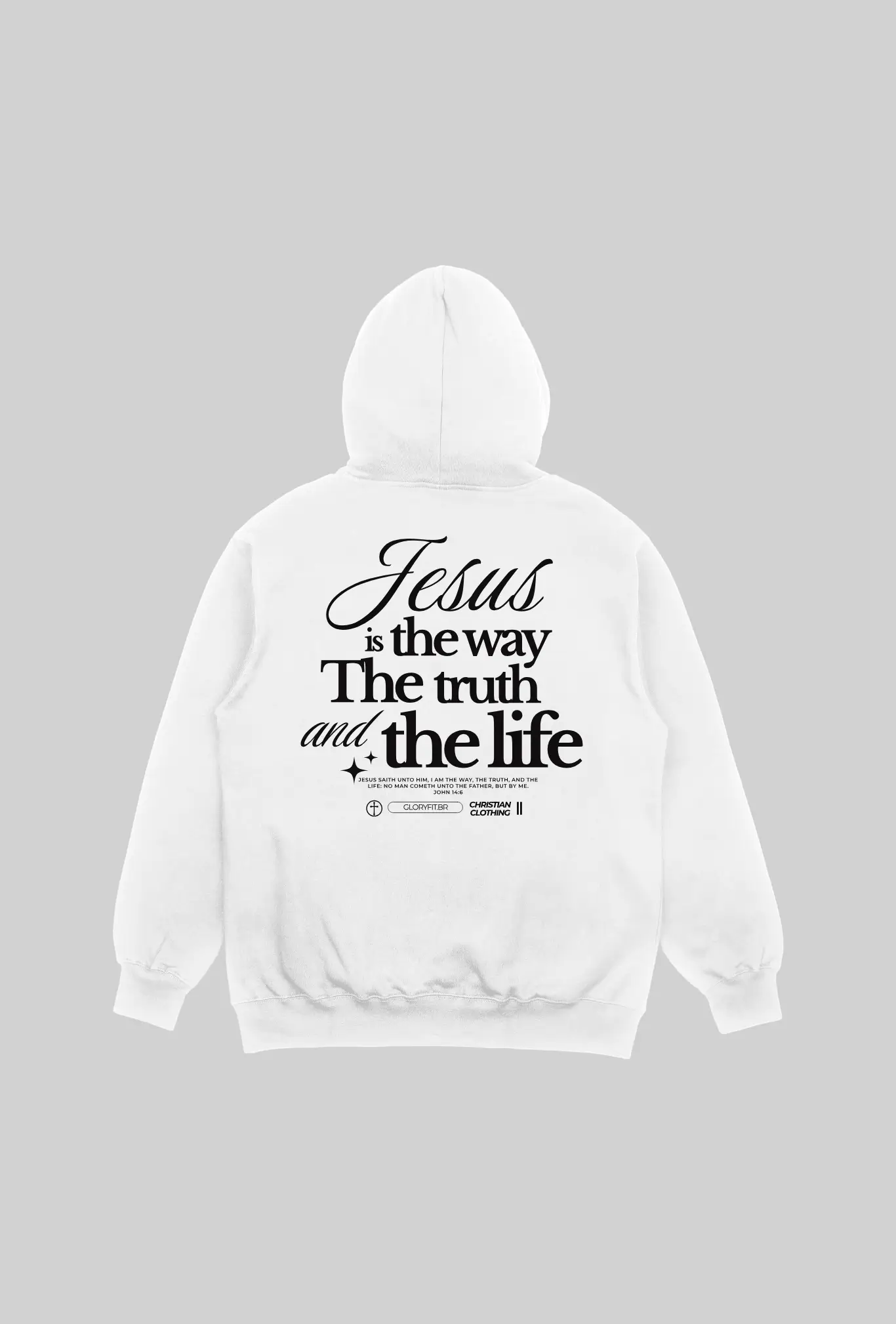 Moletom Jesus Is The Life