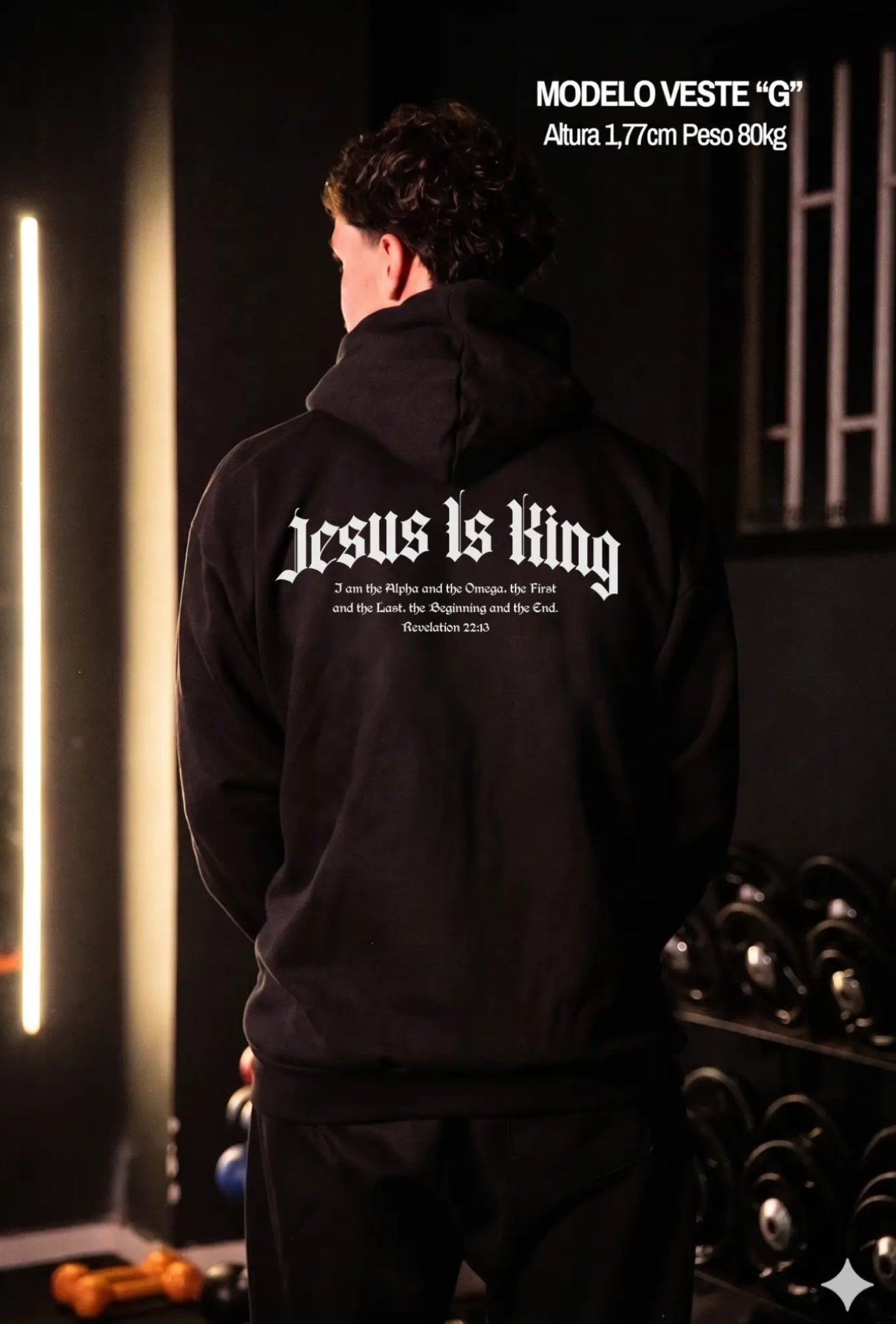 Moletom Jesus Is King