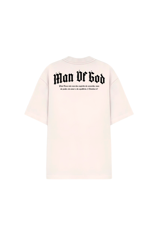Oversized  - Man Of God - Off white