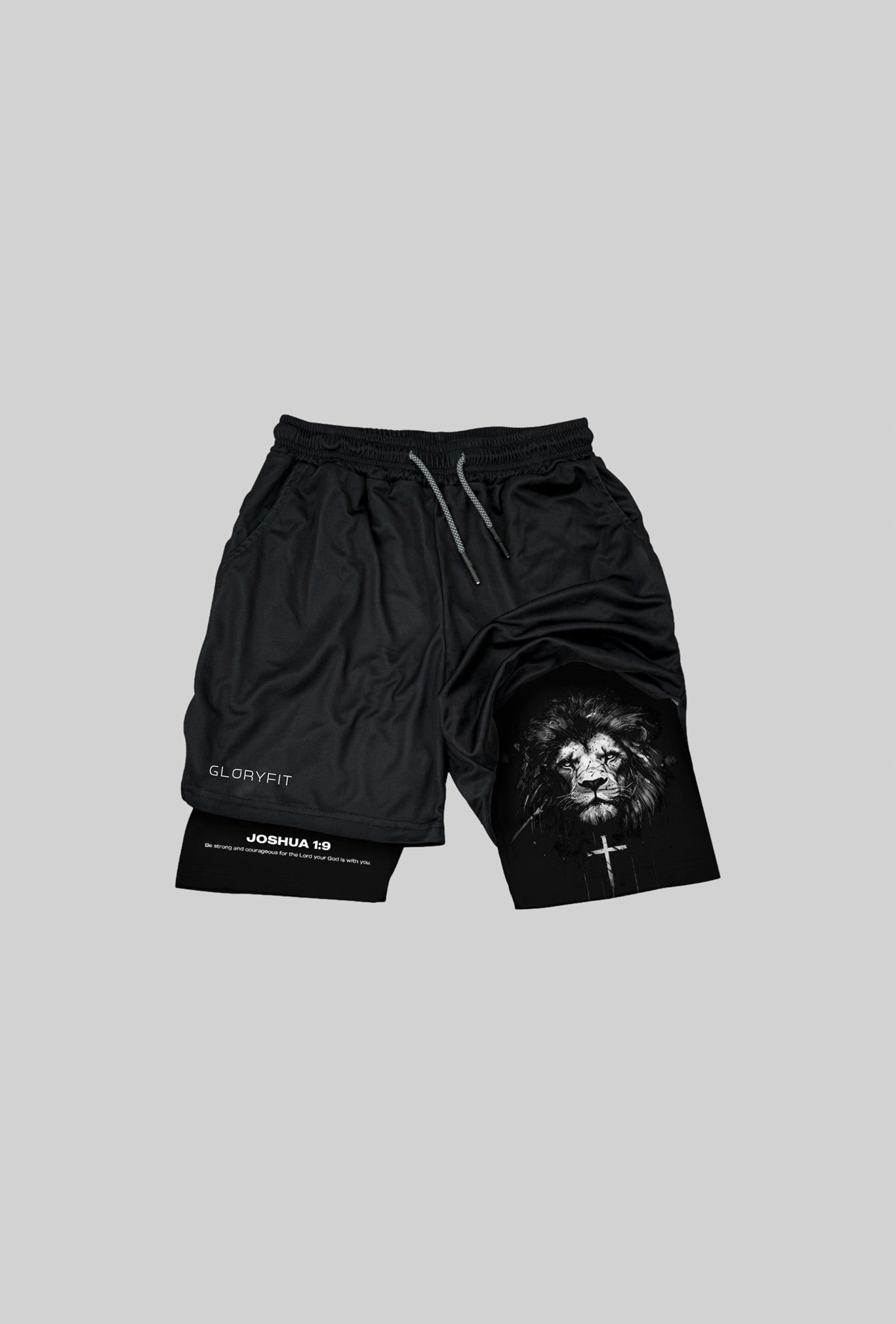 Shorts 2 em 1 - Lion of Judah