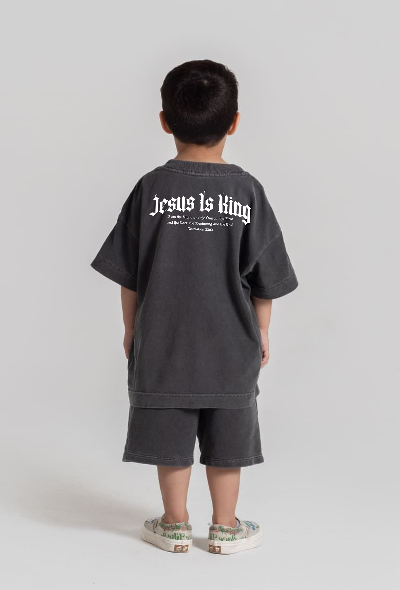 Oversized infantil - Jesus is king