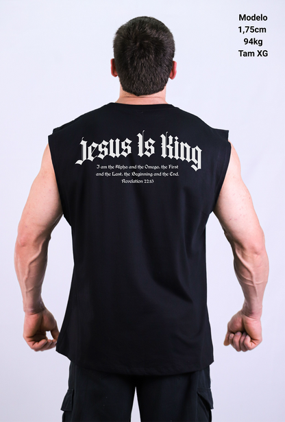 Regata Oversized - Jesus Is King - Black