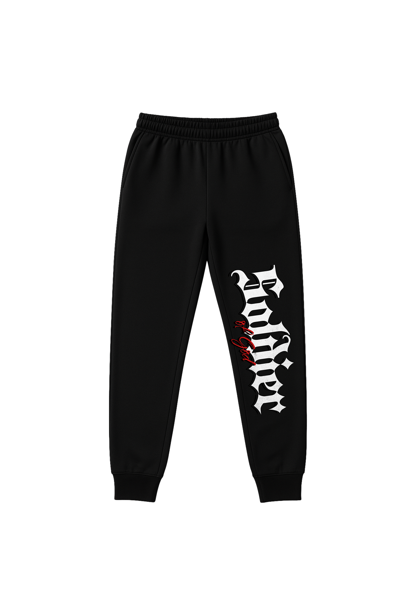 Calça Moletom Soldier Of God - Black