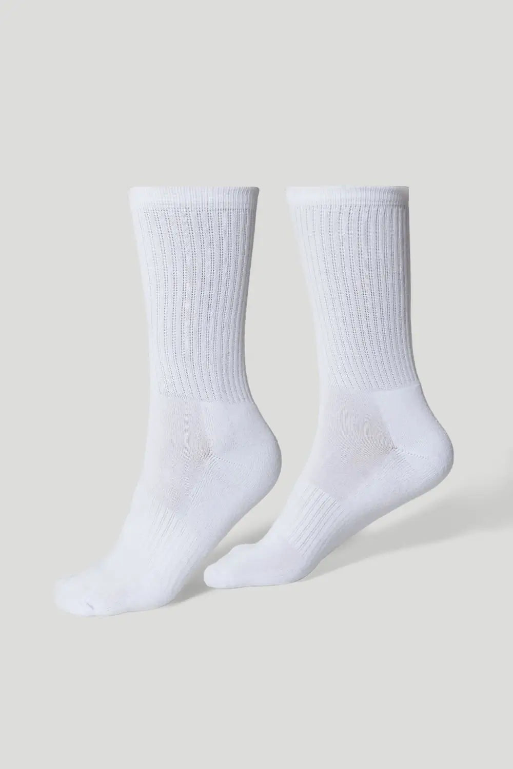 Par de meias cano alto GLORYFIT Performance Basic na cor branca